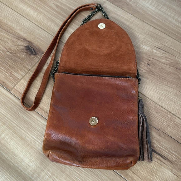 Leatherock satchel with an authentic turquoise stone - Picture 5 of 7